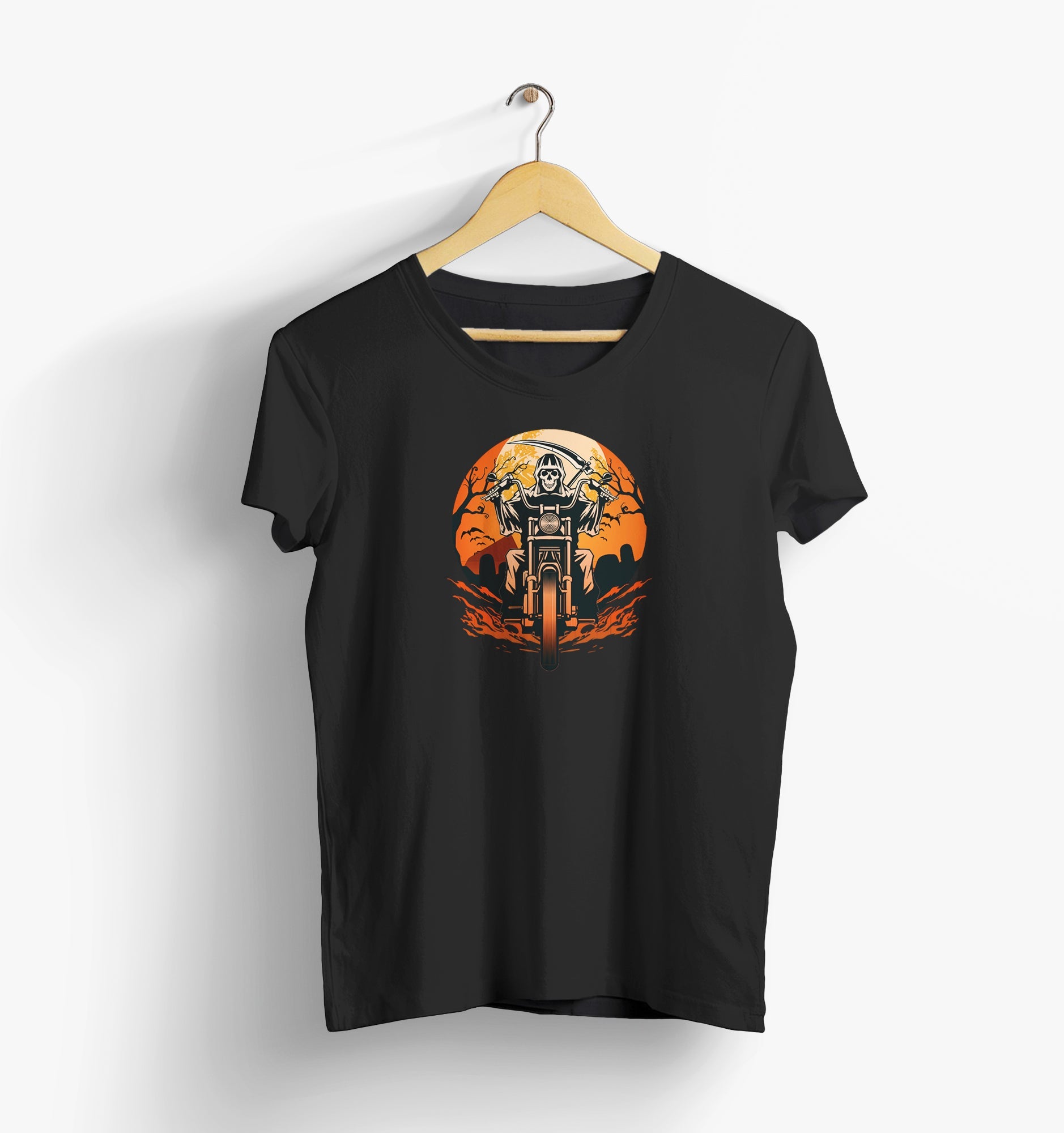 Reaper Rider Graphic T-Shirt – Black Worncraftstore