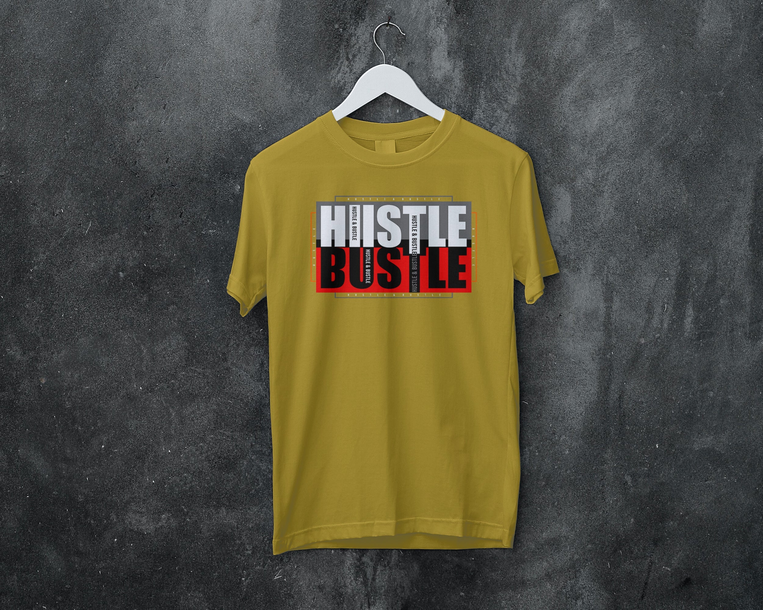 Hustle Bustle Tshirt Worncraftstore
