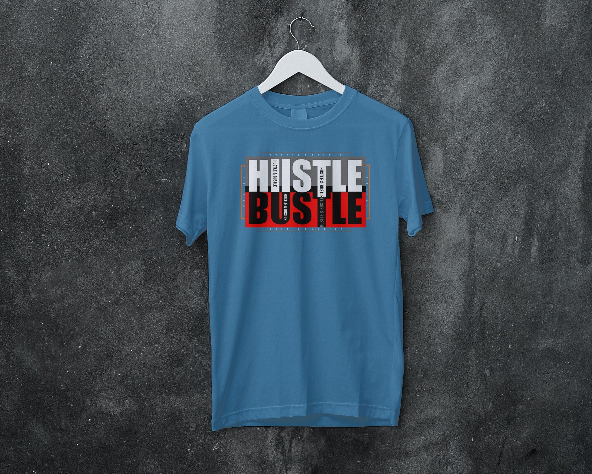 Hustle Bustle Tshirt Worncraftstore