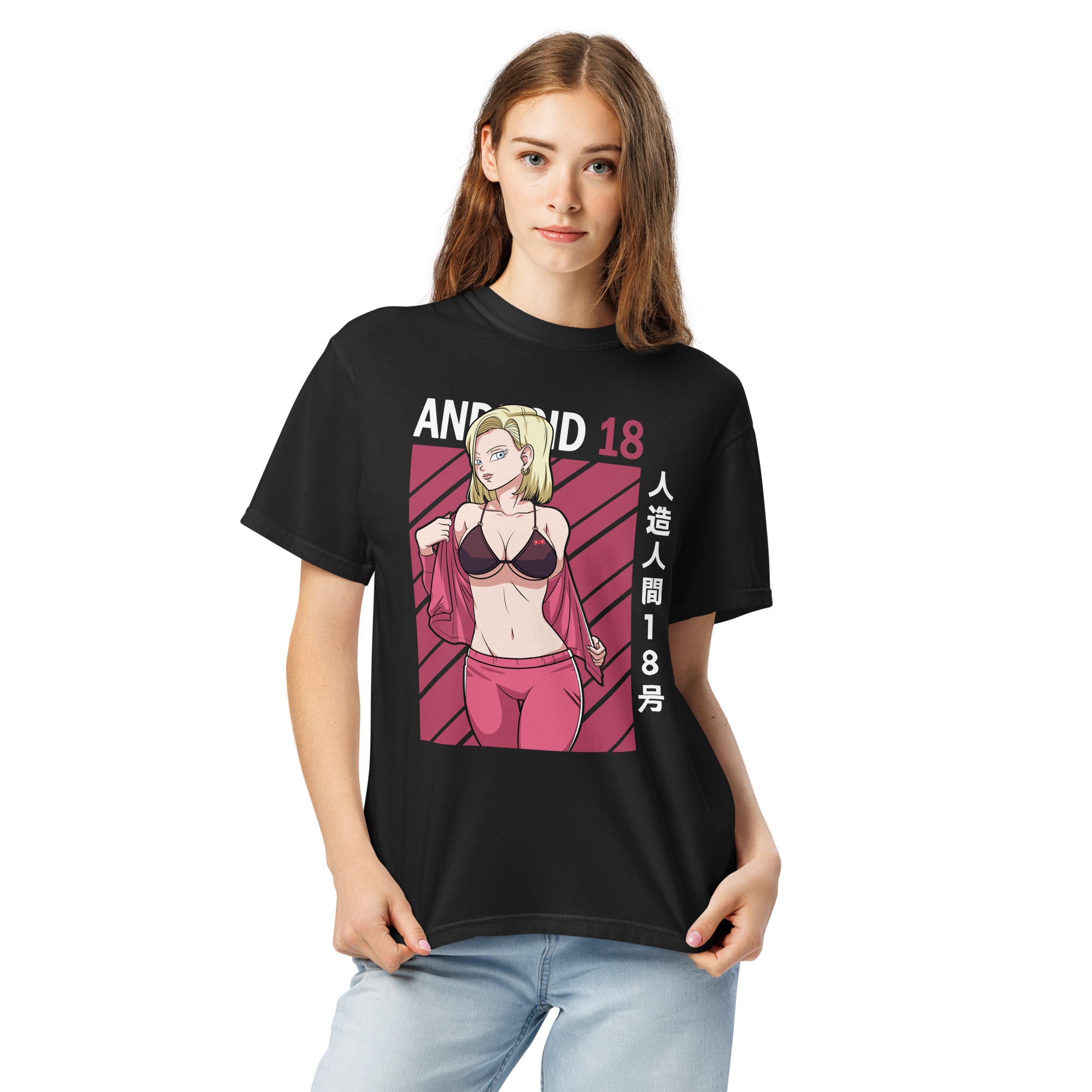 Android 18 Dragon Ball Anime Tee