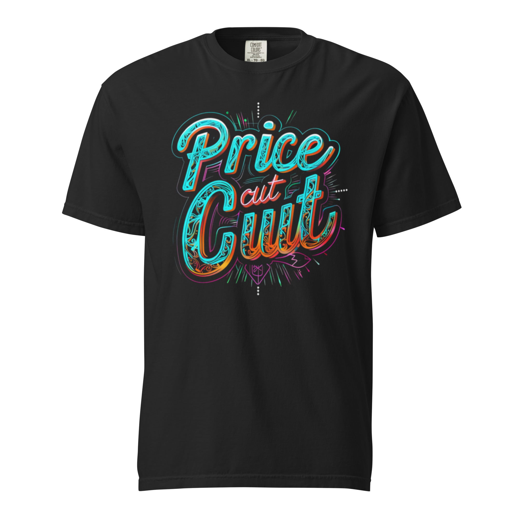 Price Cut Cult Neon Script Tee