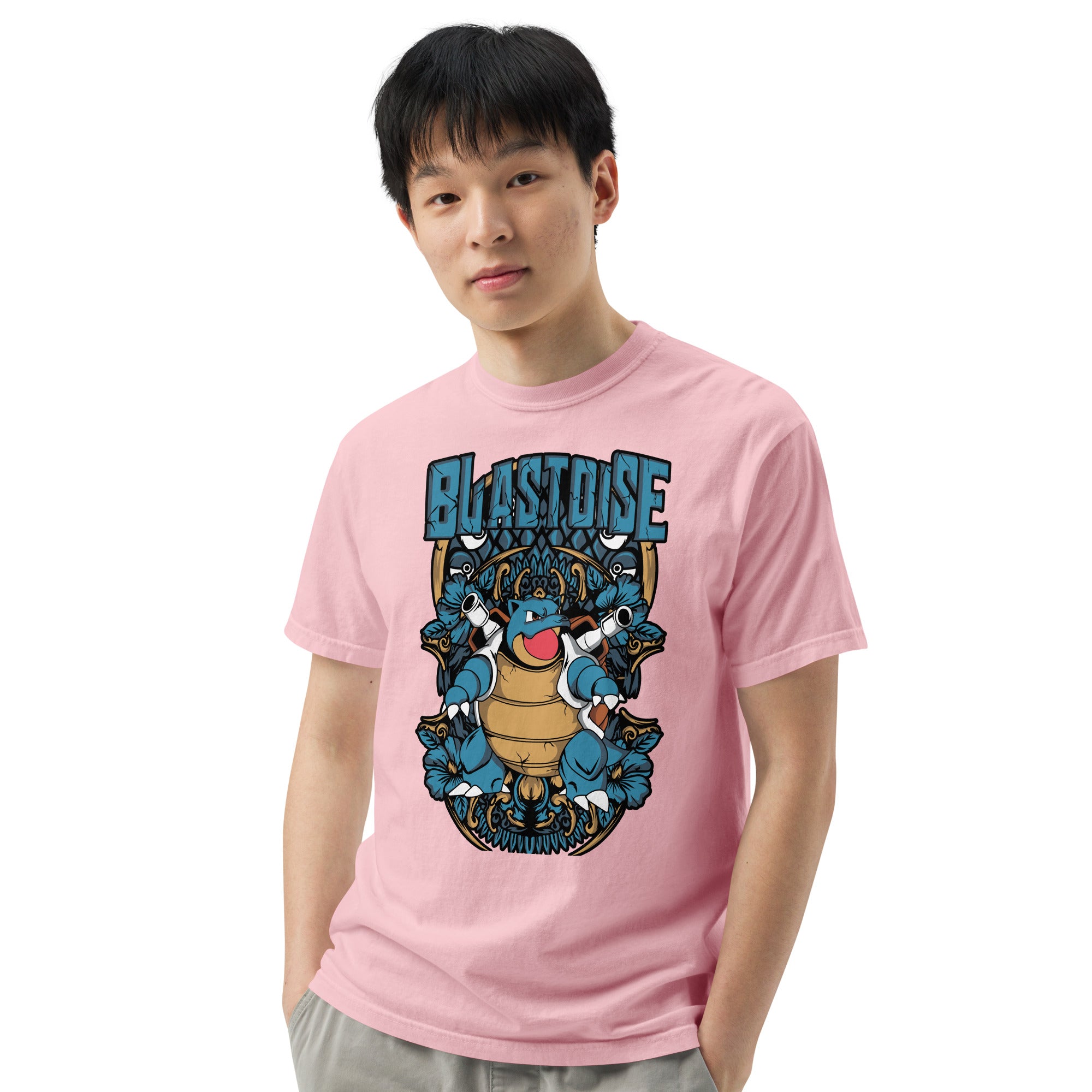 "Blastoise Pokemon Anime Graphic Tee"