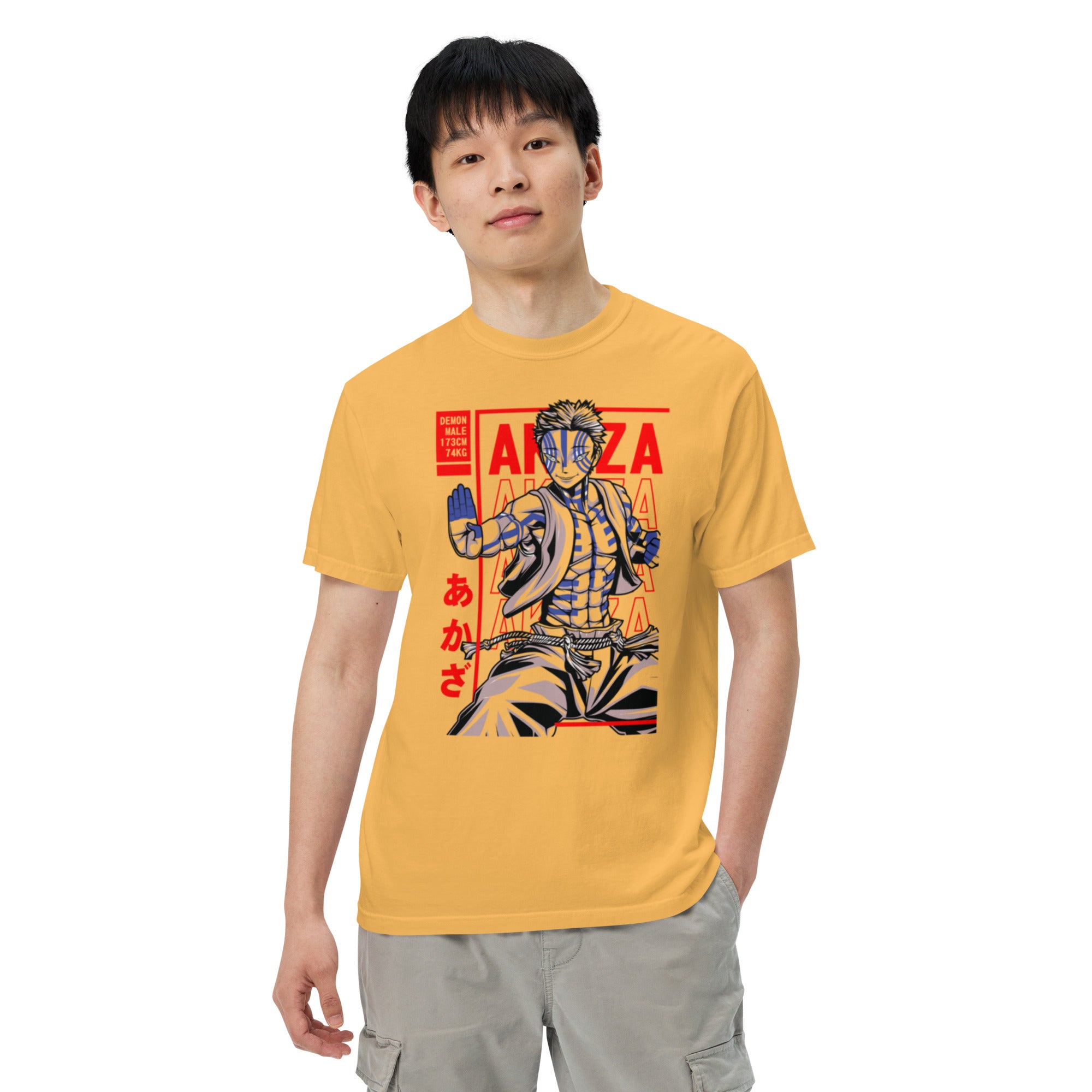 Akaza Demon Slayer Anime Graphic Tee
