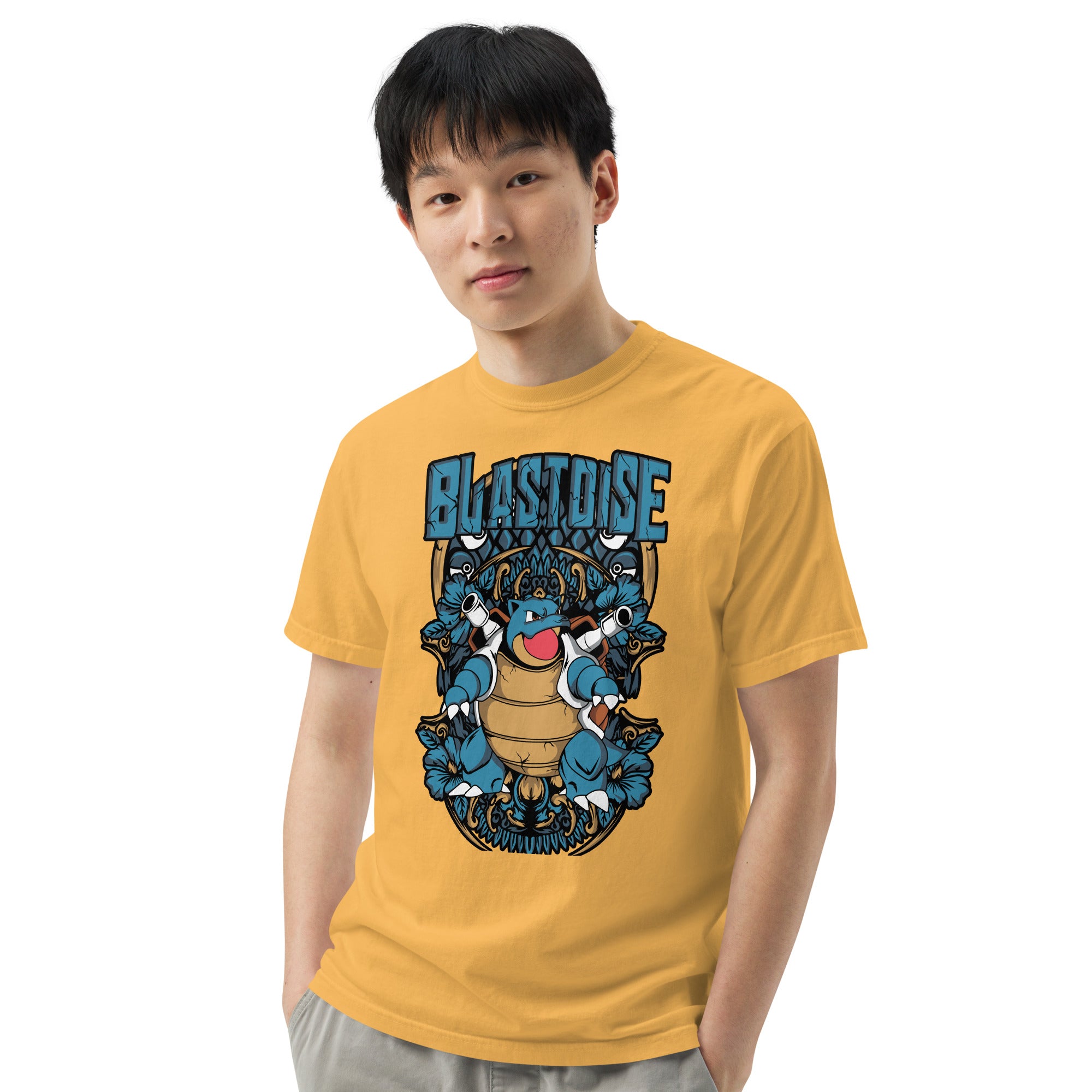 "Blastoise Pokemon Anime Graphic Tee"