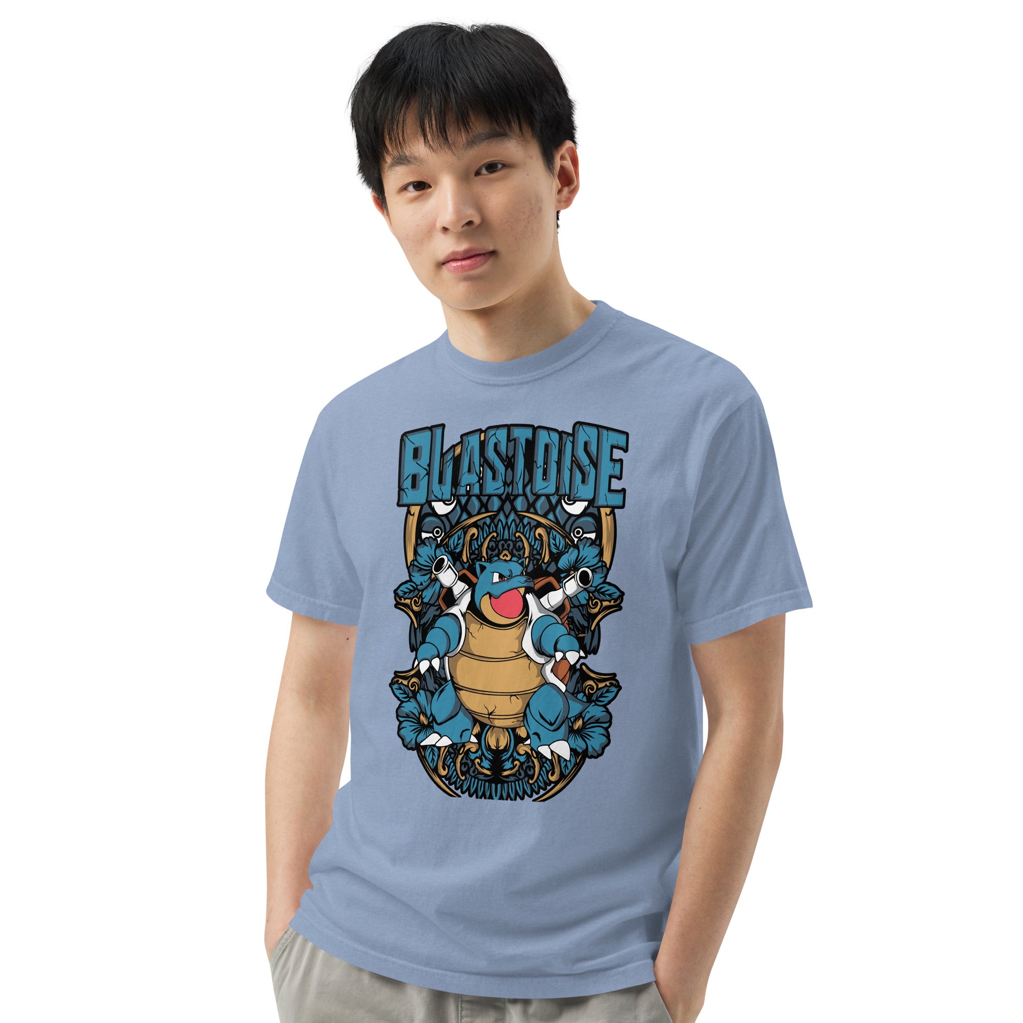 "Blastoise Pokemon Anime Graphic Tee"