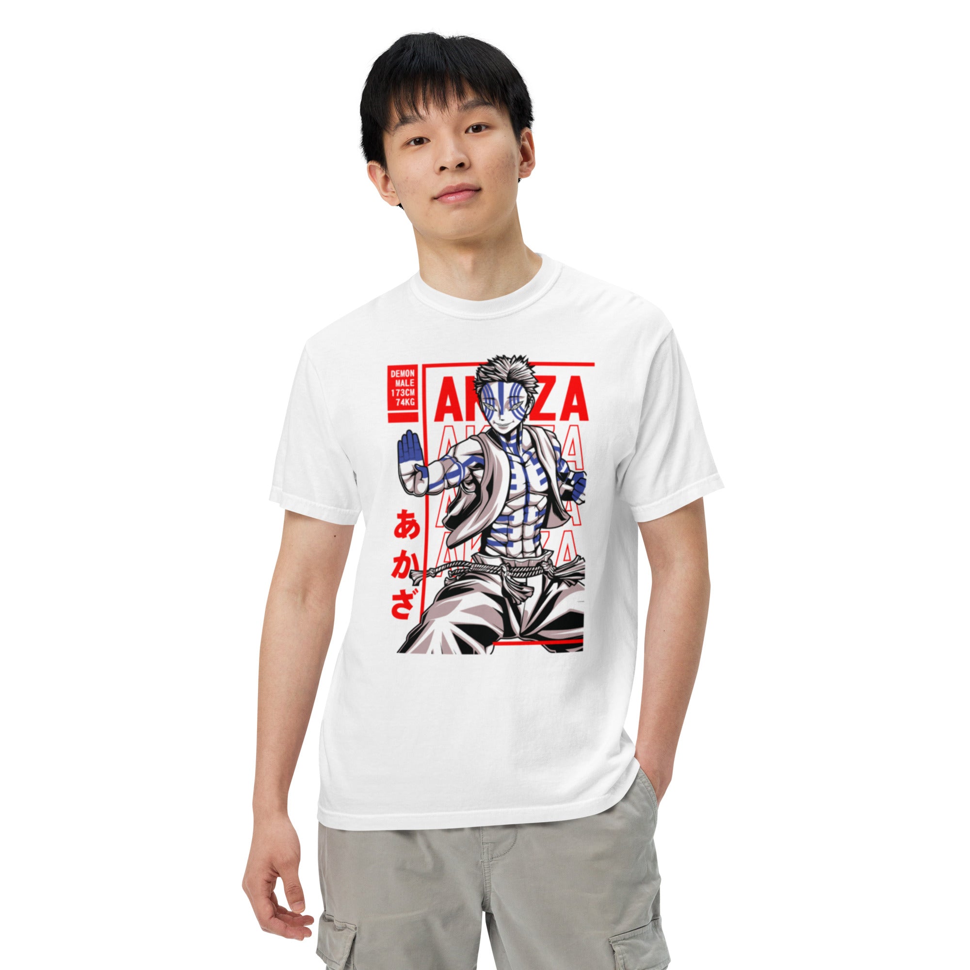 Akaza Demon Slayer Anime Graphic Tee