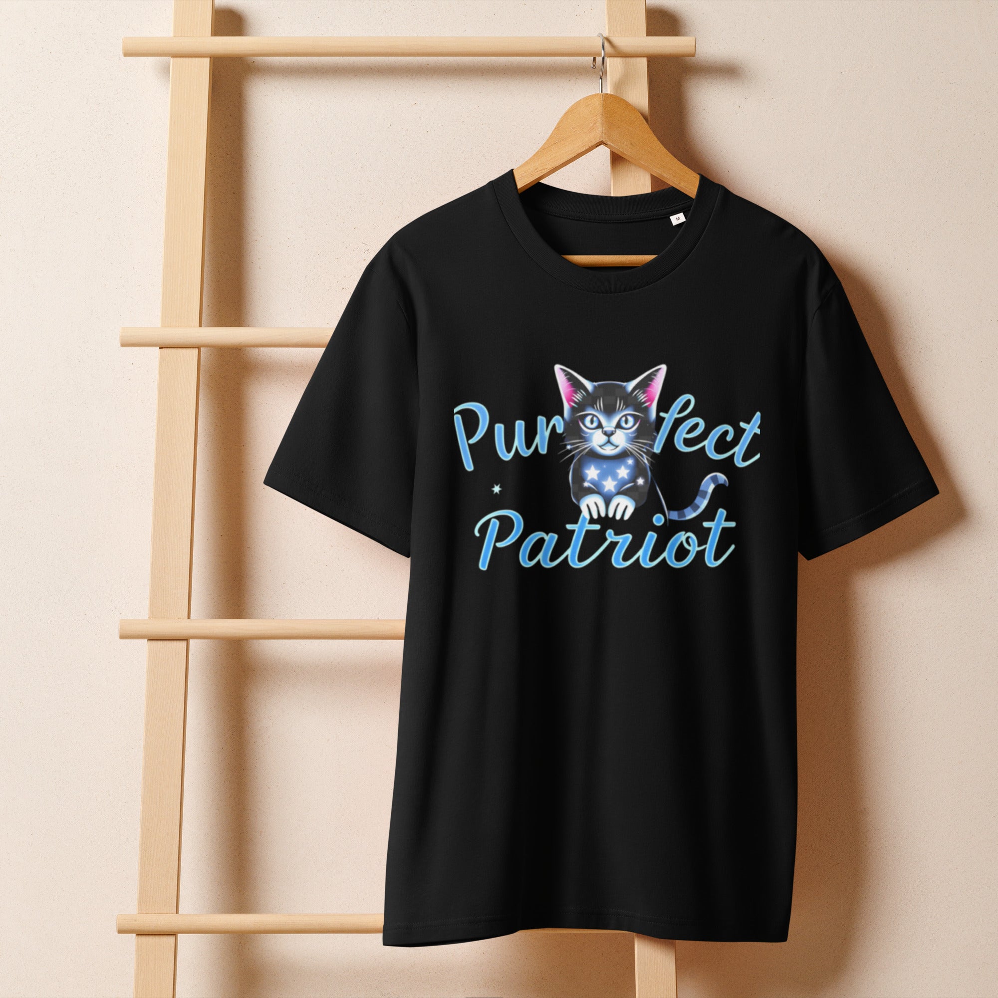 Purrfect Patriot Cat Tee