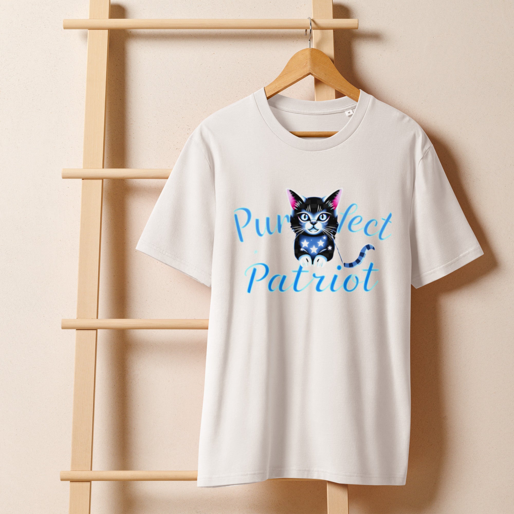 Purrfect Patriot Cat Tee