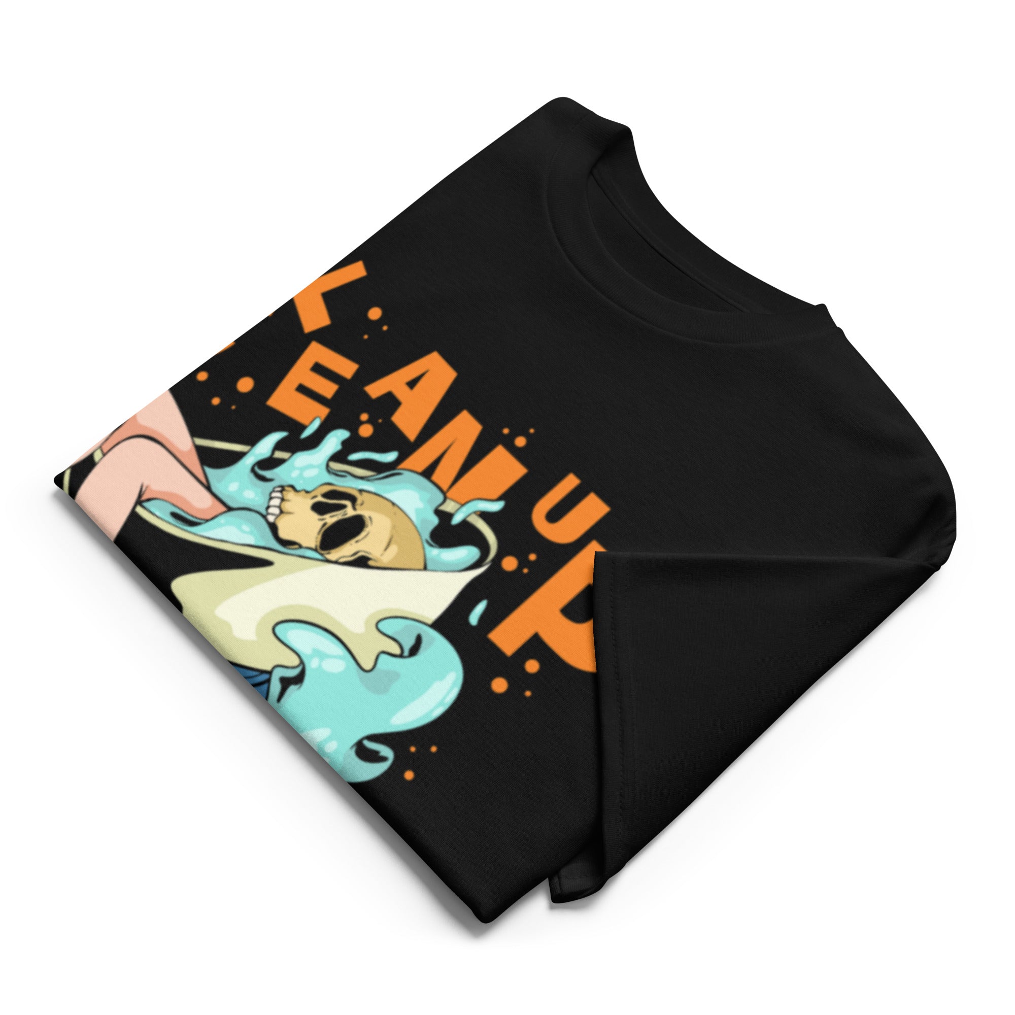 Cleanup Skeleton Wave Unisex Sports Tee