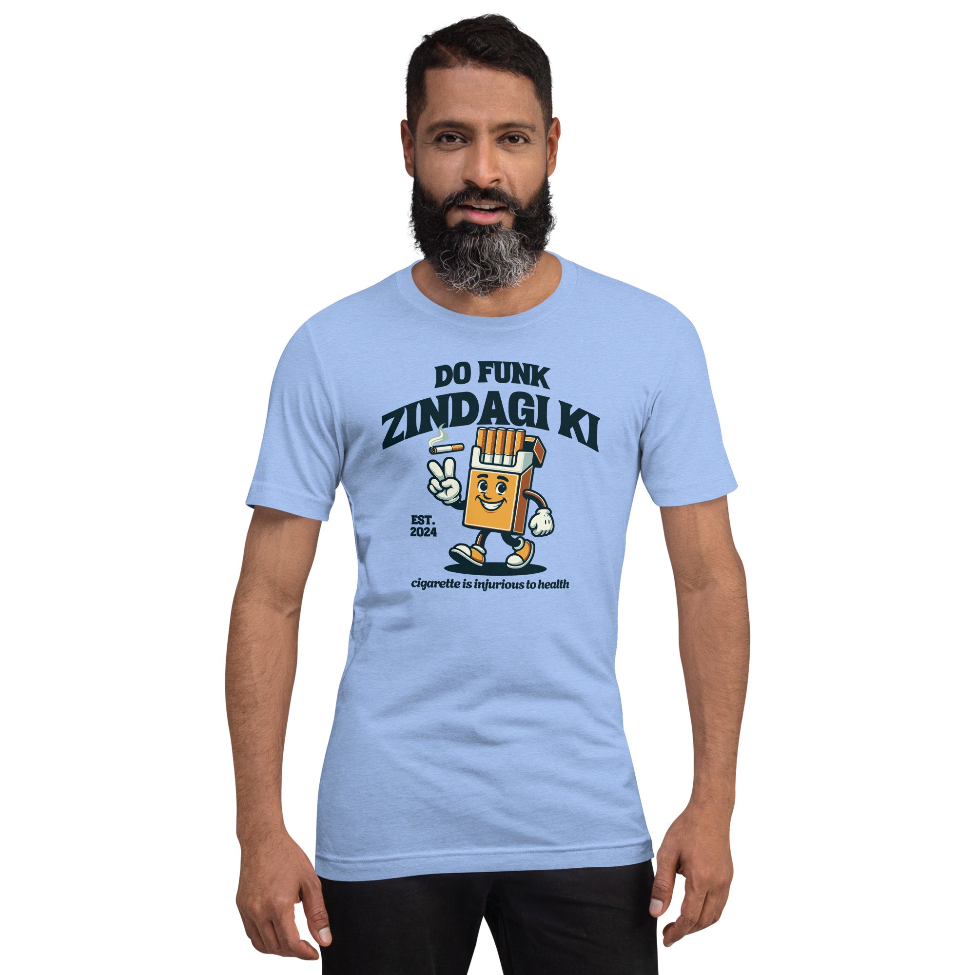 Do Funk Zindagi Ki Cigarette Cartoon Tee