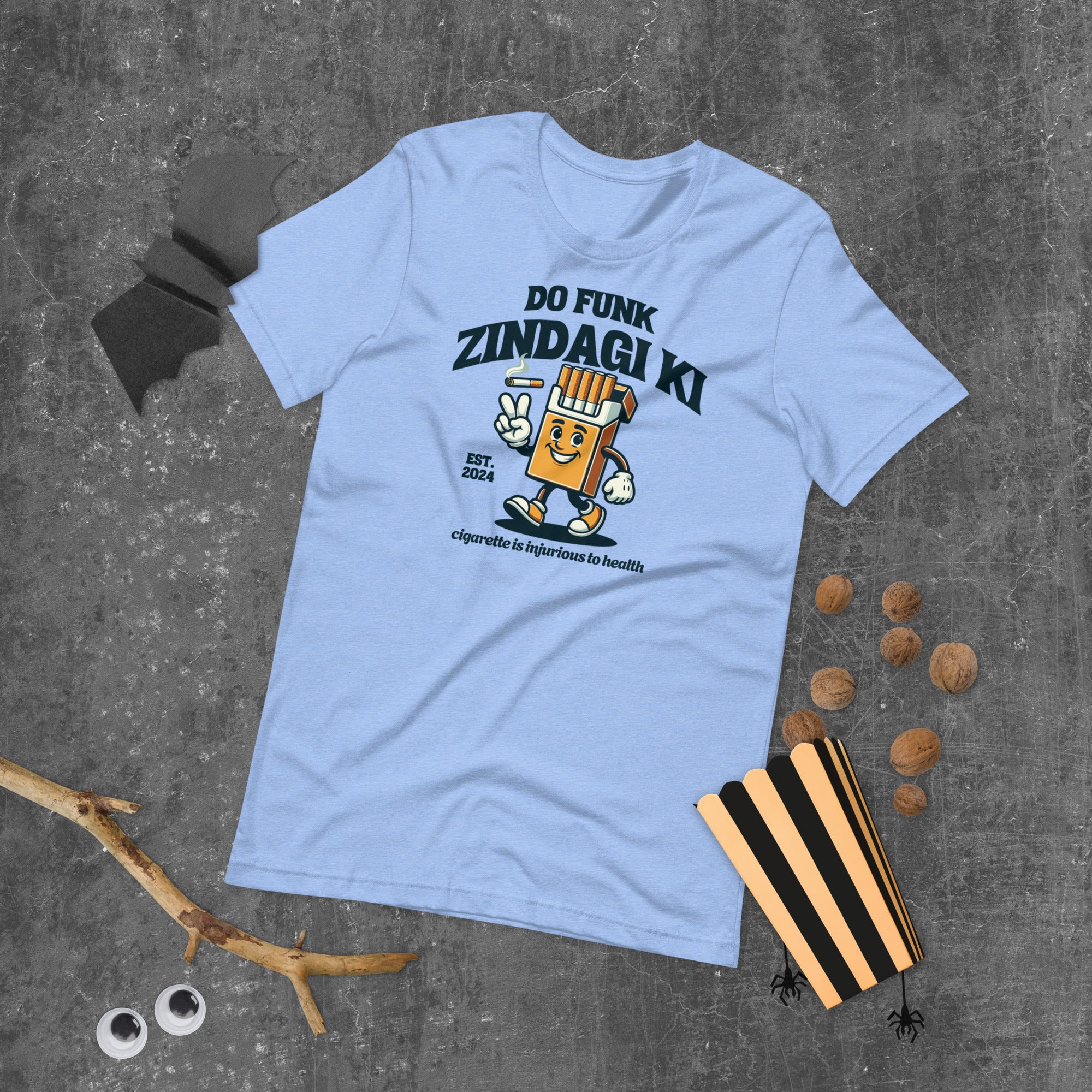 Do Funk Zindagi Ki Cigarette Cartoon Tee