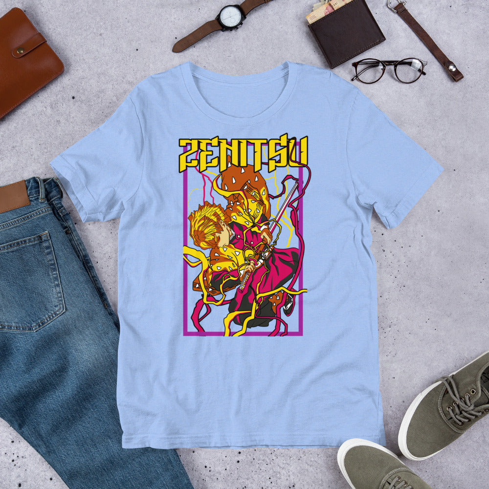 Zenitsu Demon Slayer Anime Graphic Tee