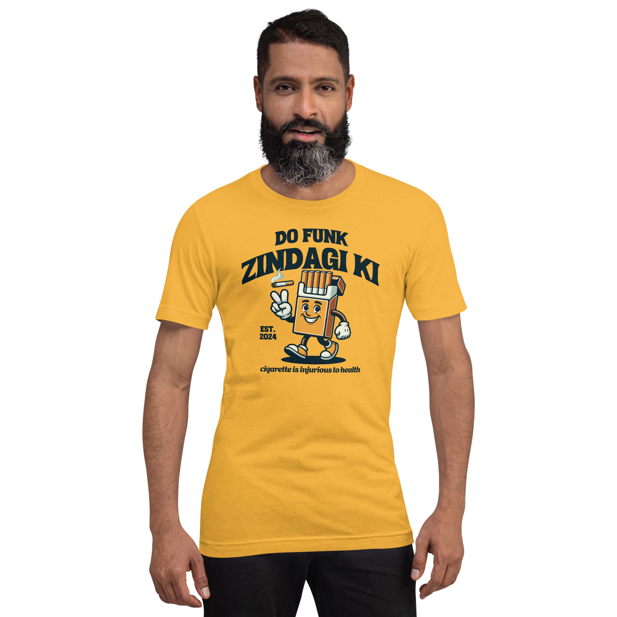 Do Funk Zindagi Ki Cigarette Cartoon Tee