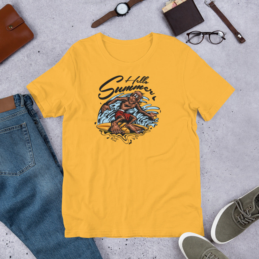 Hello Summer Surf Monkey Tee