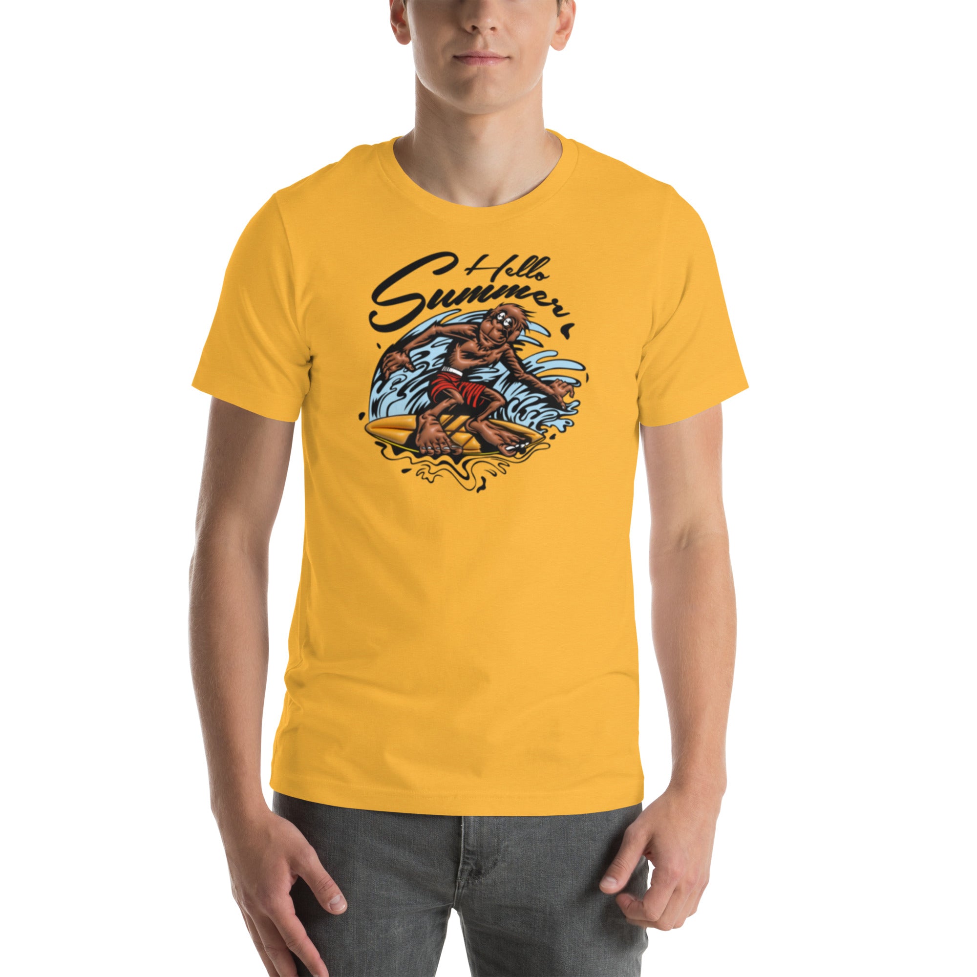 Hello Summer Surf Monkey Tee