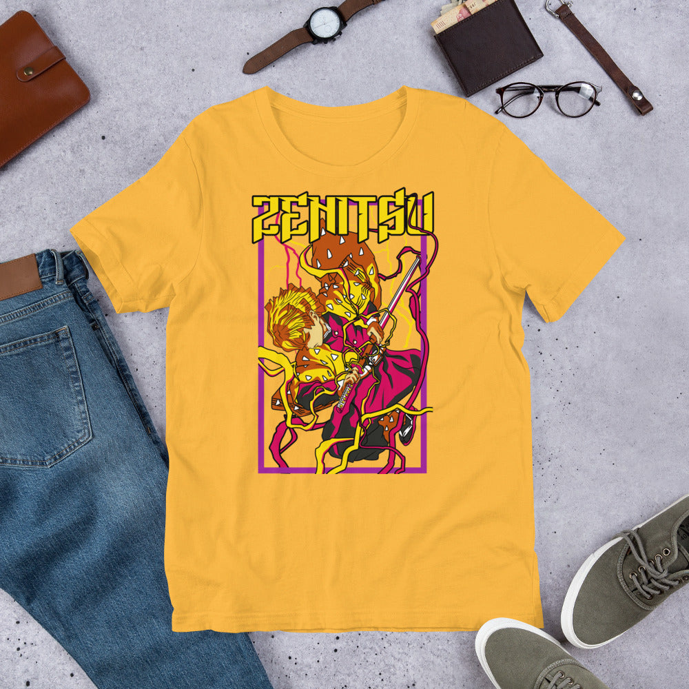 Zenitsu Demon Slayer Anime Graphic Tee