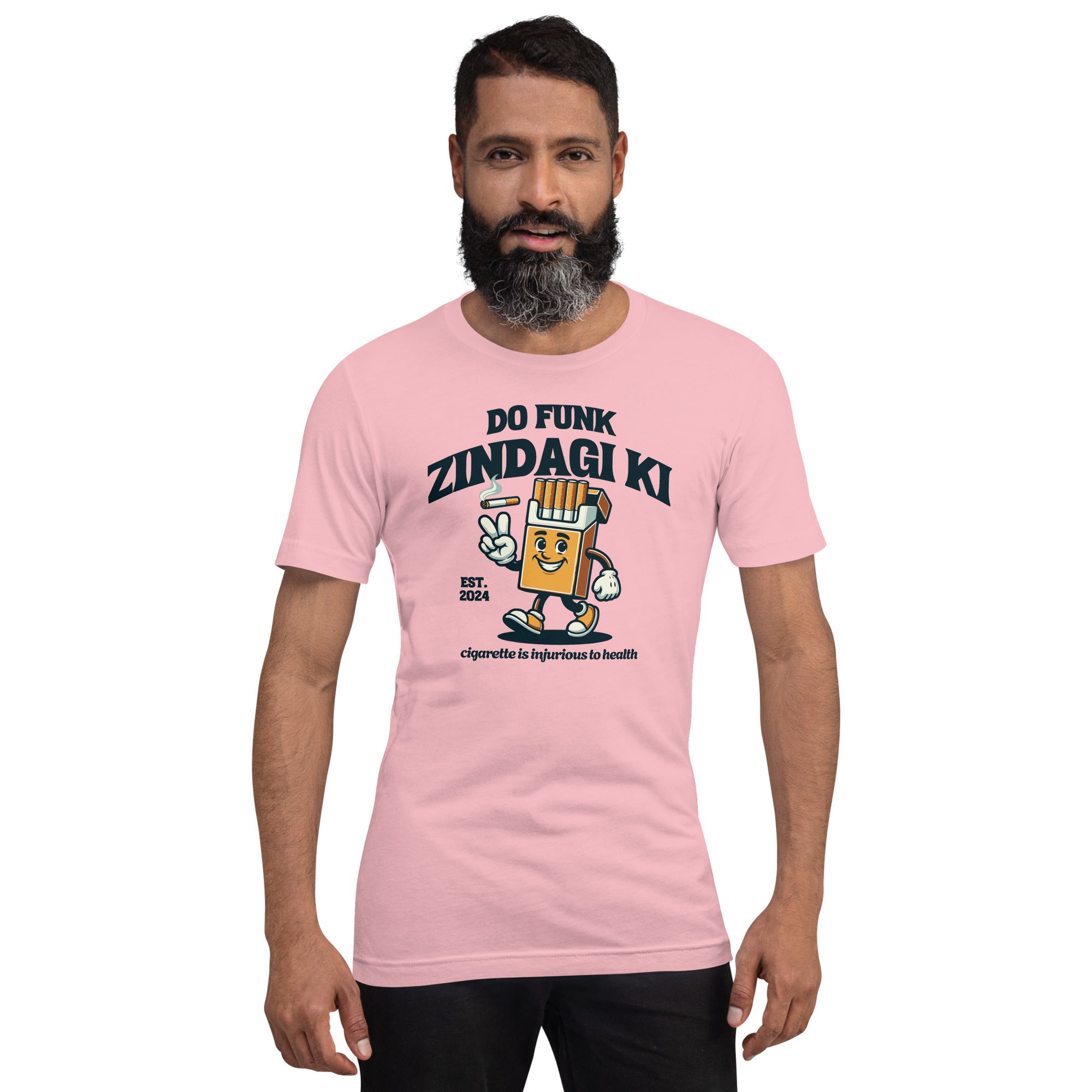 Do Funk Zindagi Ki Cigarette Cartoon Tee
