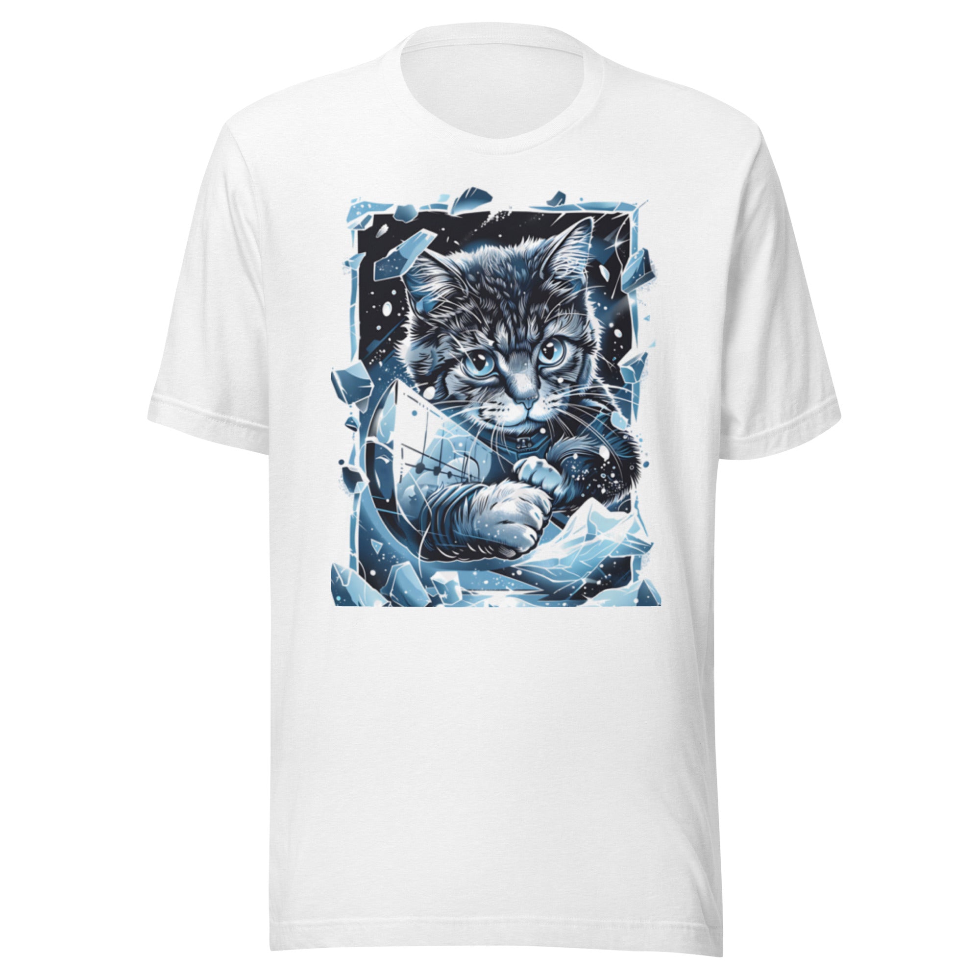 Shattered Kitten Graphic Tee