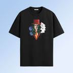 Skull Queen Poker Dice Graphic T-Shirt Worncraftstore