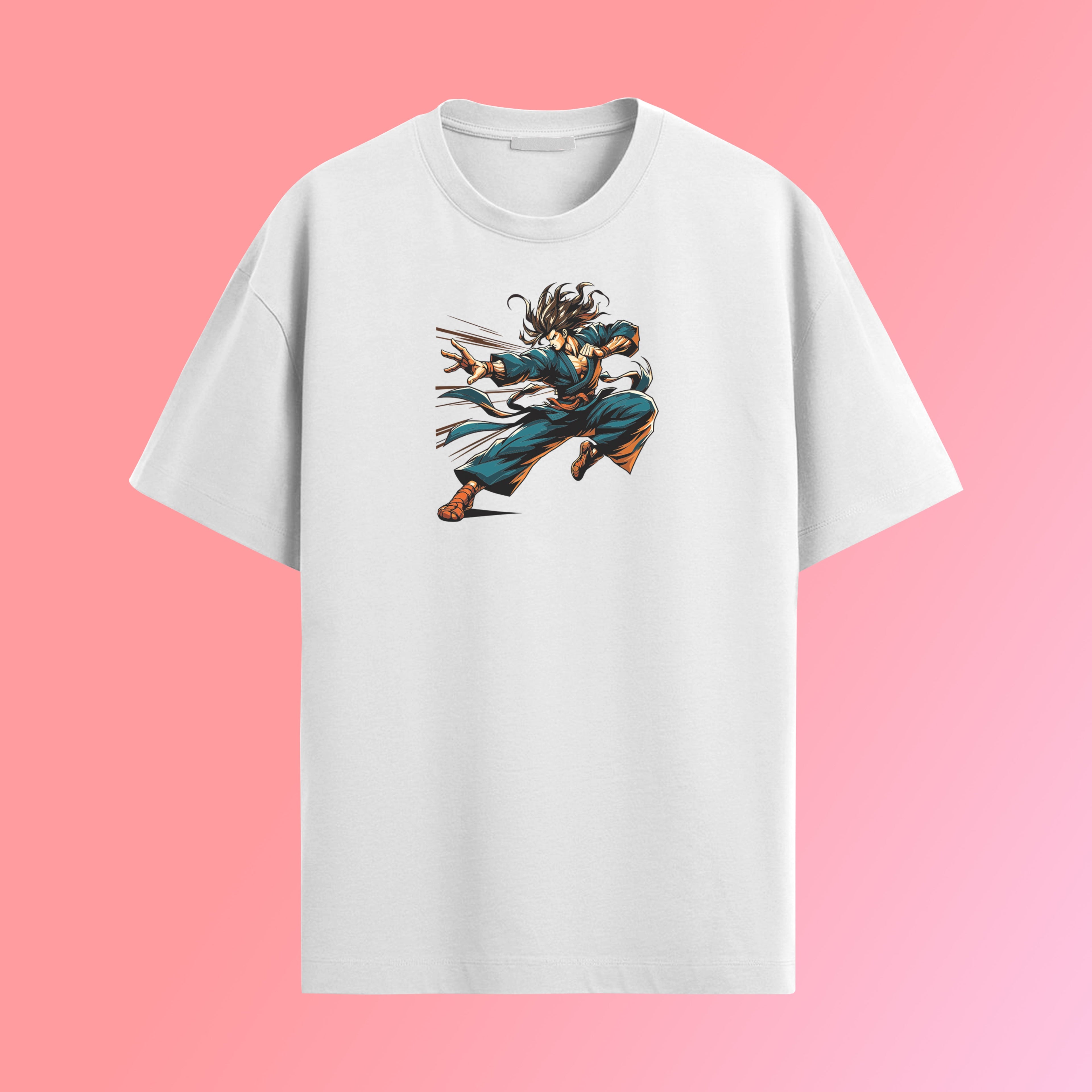 Martial Arts Warrior Graphic T-Shirt Worncraftstore