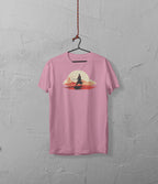 Samurai Sunset Graphic T-Shirt Worncraftstore