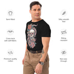 Tattoo Skull & Bloom Premium Cotton T-shirt