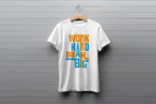 Work Hard Dream Big  Tee Worncraftstore