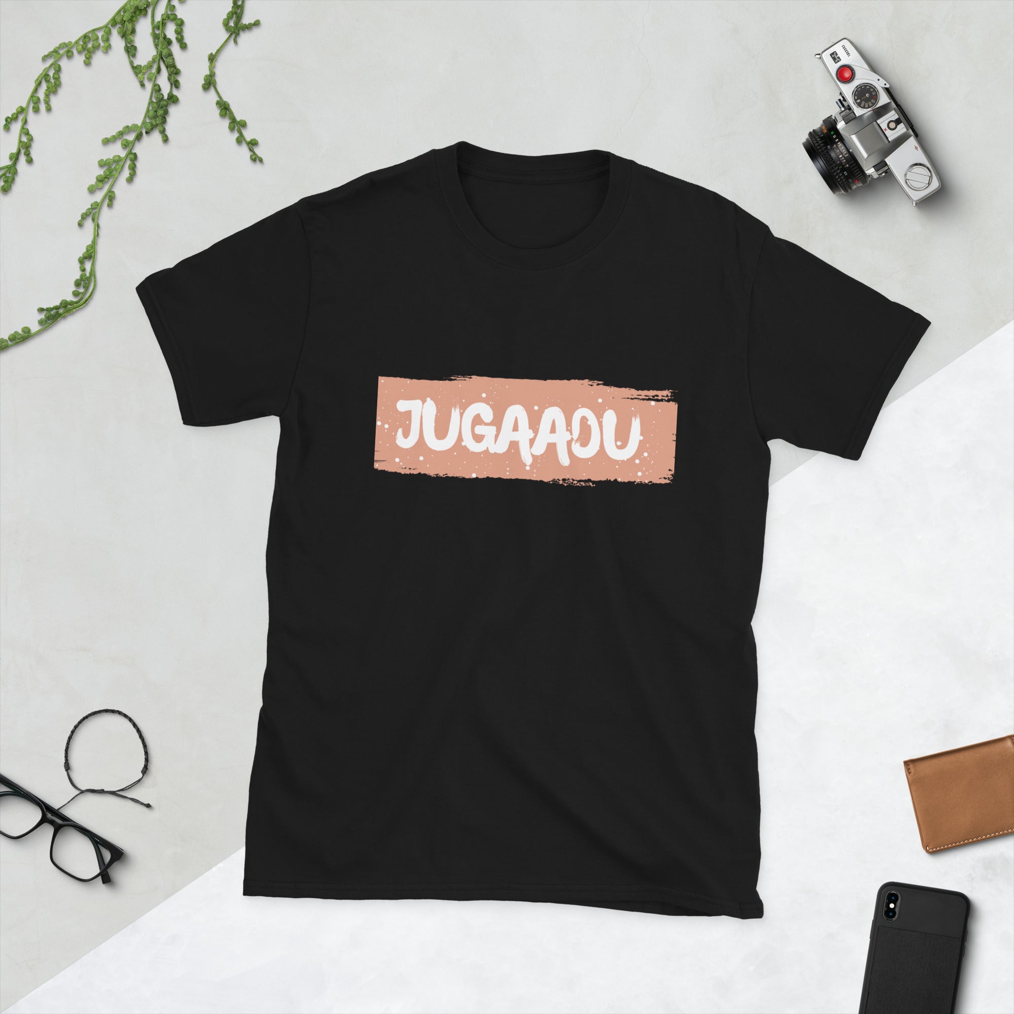 jugaadu Minimalist Hindi Tee