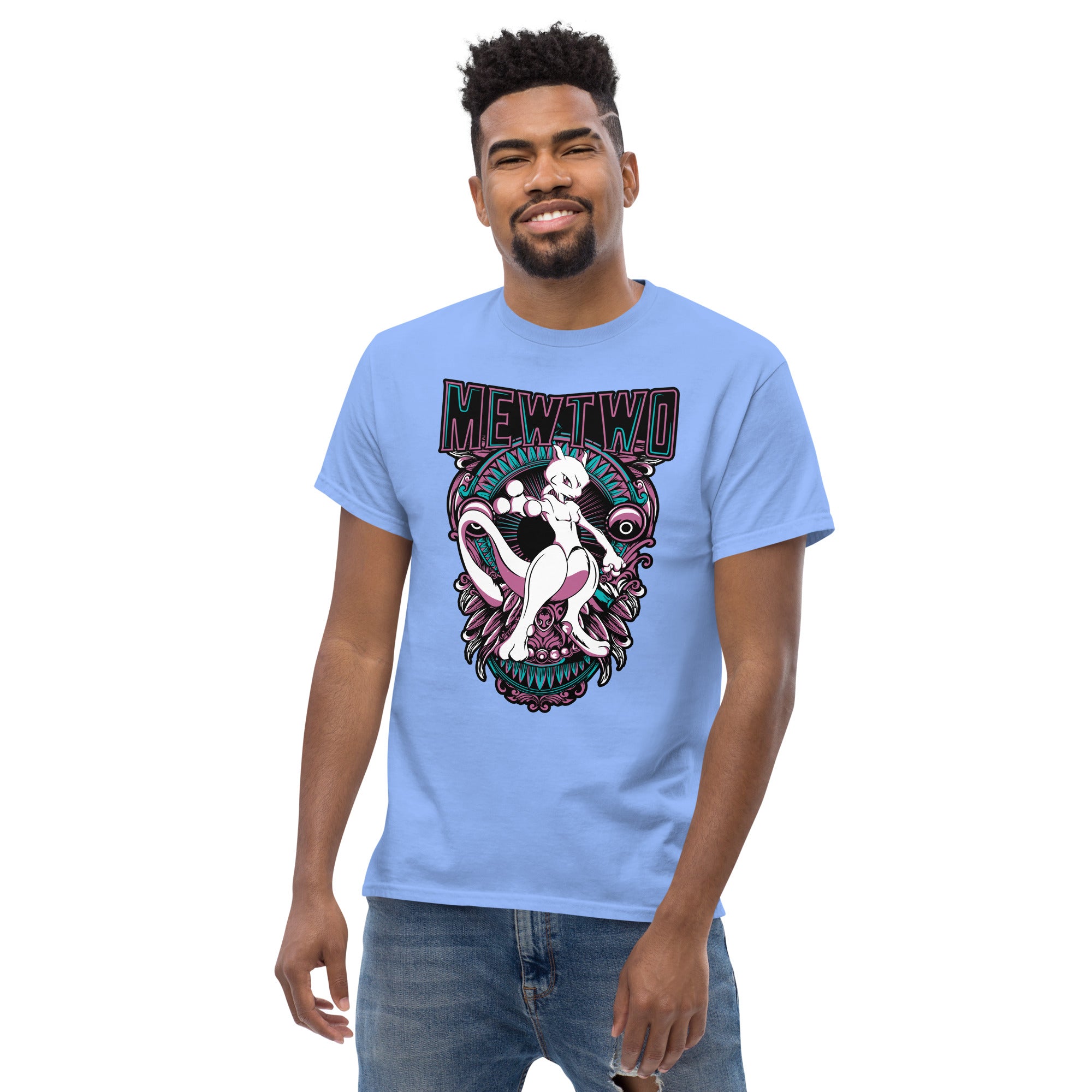 Mewtwo Pokemon Anime Graphic Tee