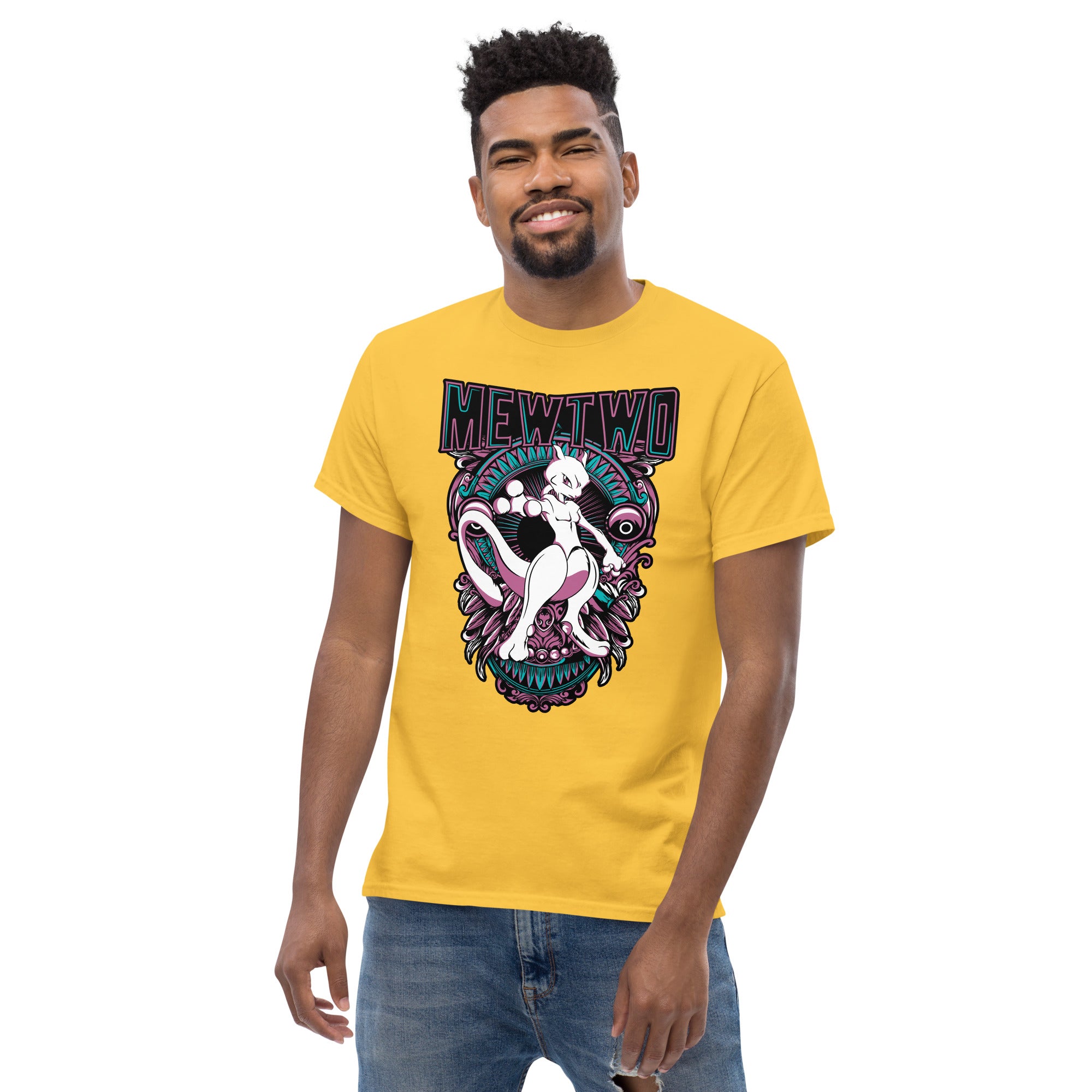 Mewtwo Pokemon Anime Graphic Tee