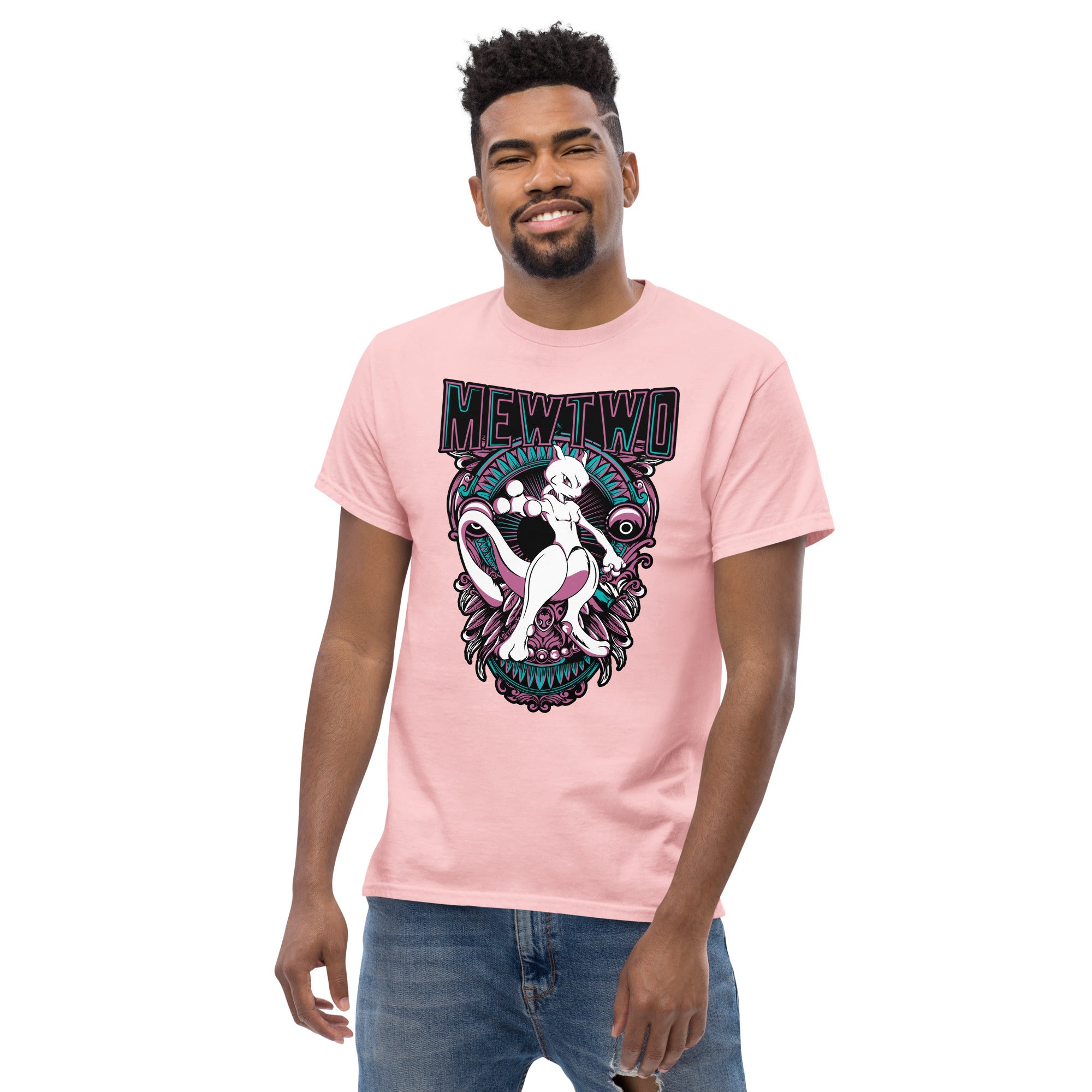 Mewtwo Pokemon Anime Graphic Tee