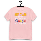 Bhagwan Google Hindi Quote Tee