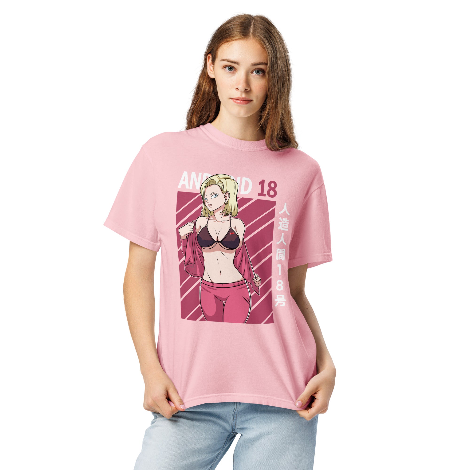Android 18 Dragon Ball Anime Tee
