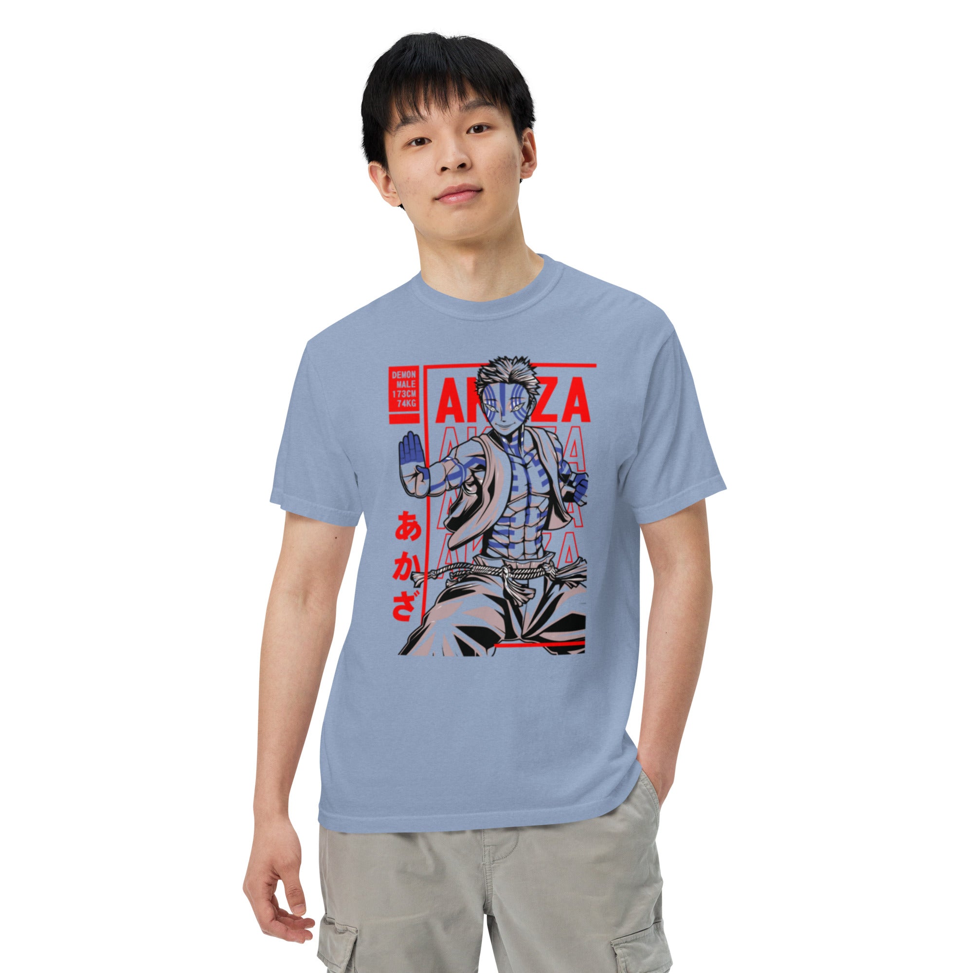 Akaza Demon Slayer Anime Graphic Tee