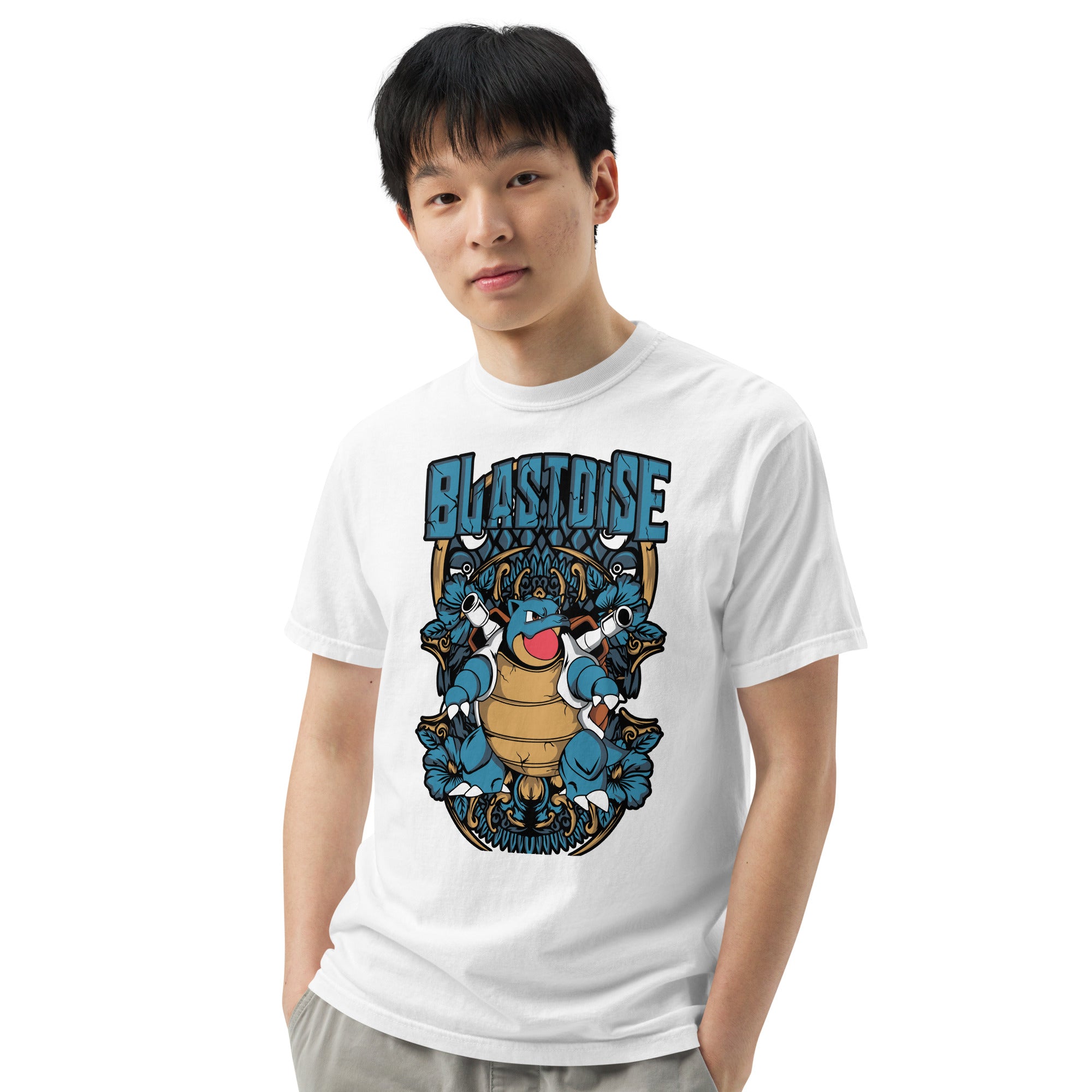 "Blastoise Pokemon Anime Graphic Tee"