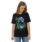 Midnight Palm Beach Splash Tee