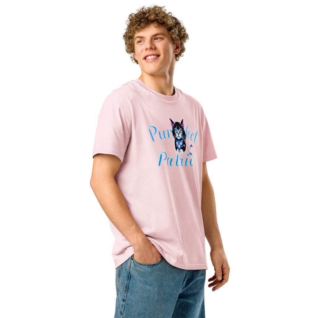Purrfect Patriot Cat Tee