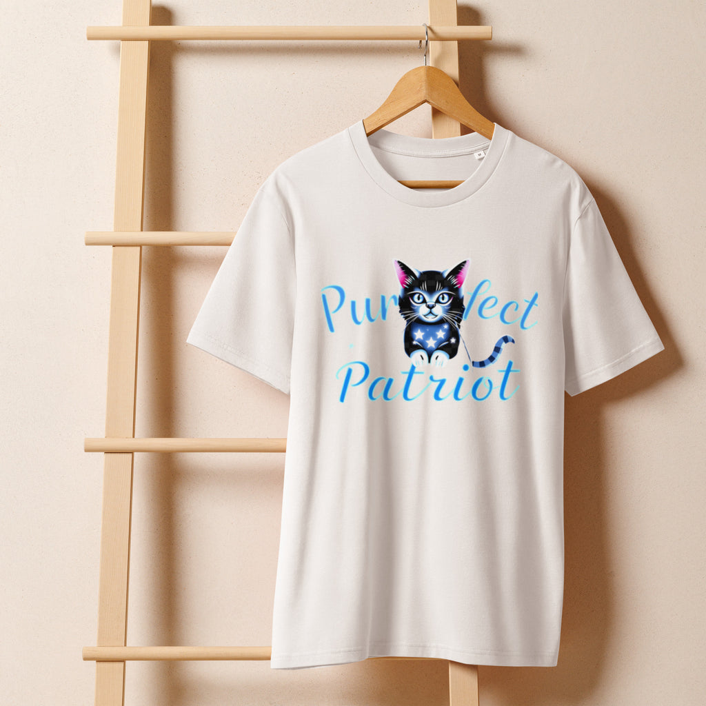 Purrfect Patriot Cat Tee
