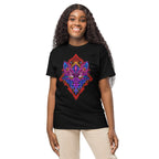 Psychedelic Fox Geometric Art Tee
