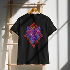 Psychedelic Fox Geometric Art Tee