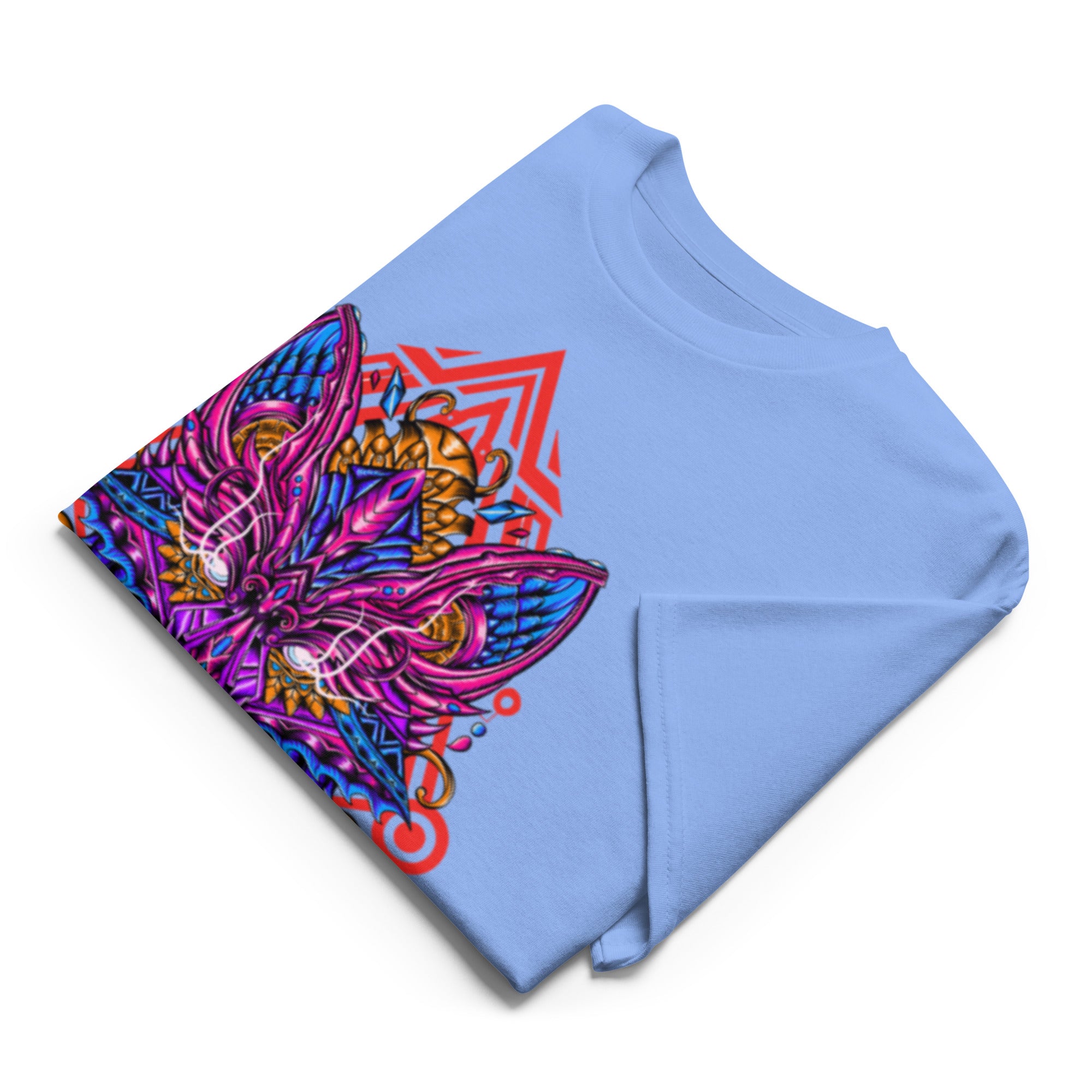 Psychedelic Fox Geometric Art Tee