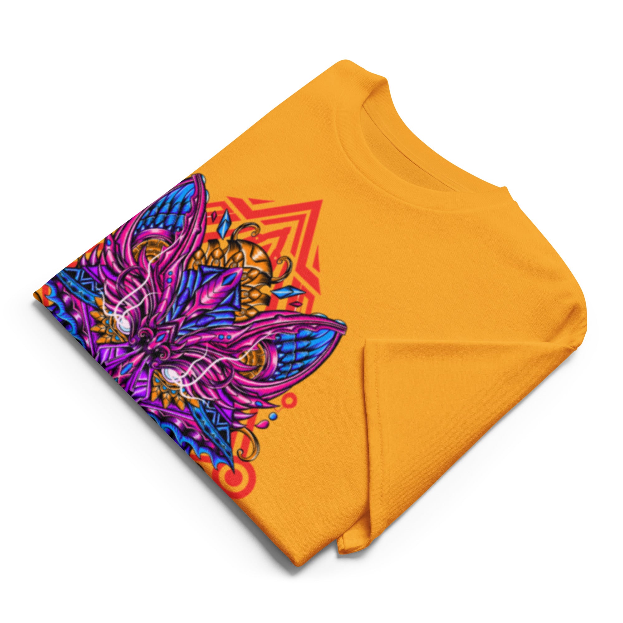 Psychedelic Fox Geometric Art Tee