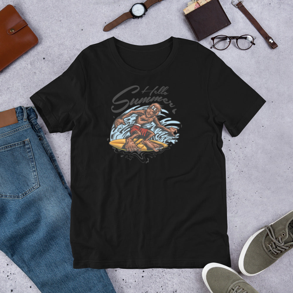 Hello Summer Surf Monkey Tee