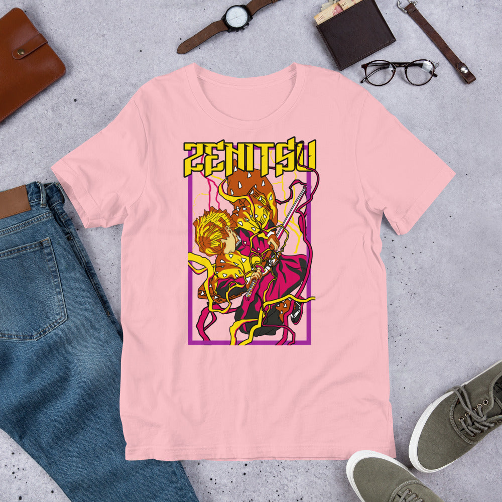 Zenitsu Demon Slayer Anime Graphic Tee