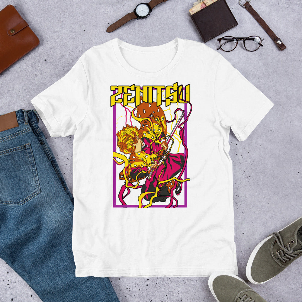 Zenitsu Demon Slayer Anime Graphic Tee